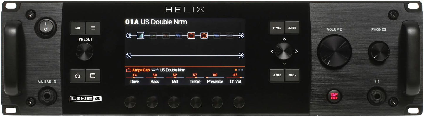 Line 6 Helix Rack Guitar Multi-effects Rack Processor