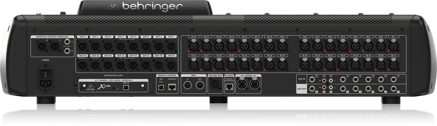 Behringer X32 40Input Digital Mixing Console With S32 32Channel Stage I/O Box