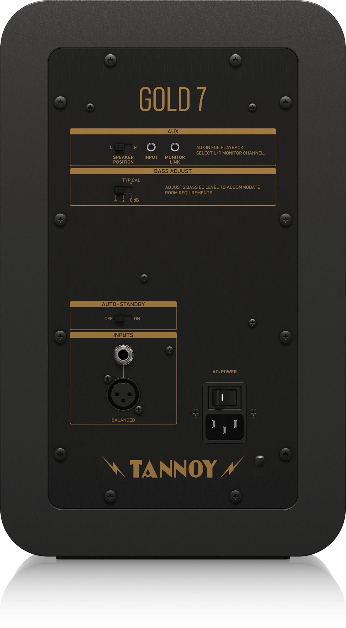 Tannoy GOLD 7 6.5-inch Powered Studio Monitor - Pair