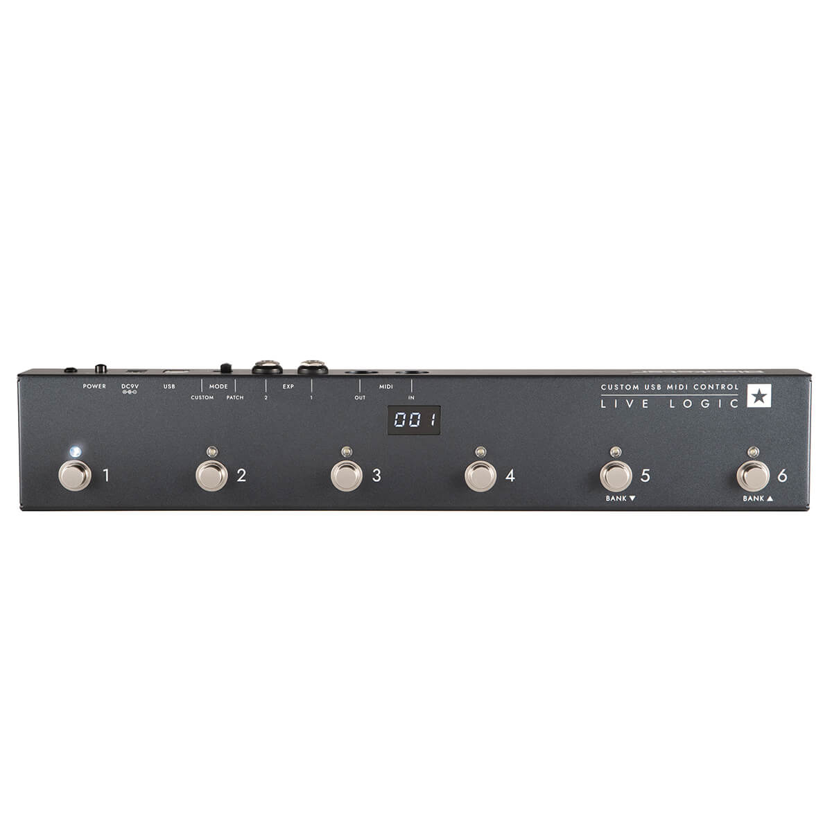 Blackstar Live Logic 6-button MIDI Footcontroller