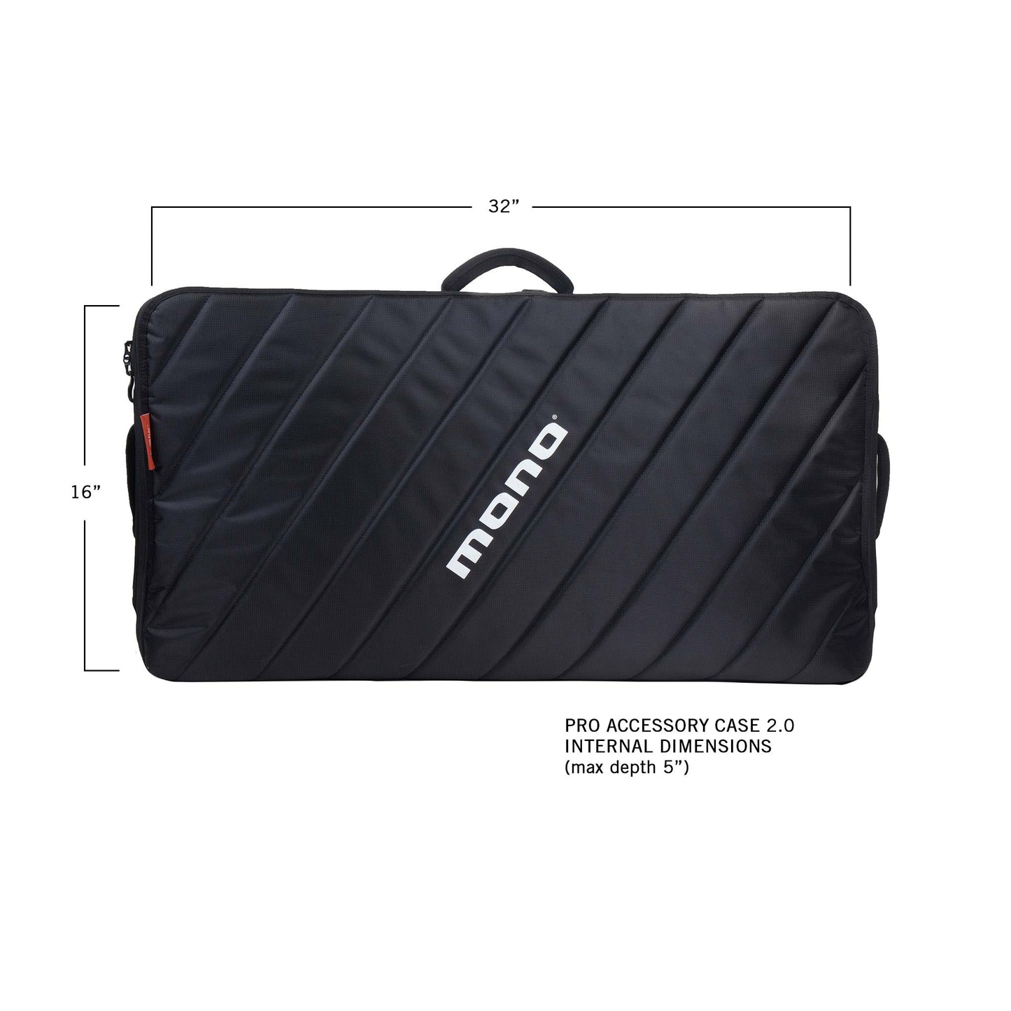 MONO M80-PRO-V2-BLK Pro Accessory Case 2.0 β Jet Black