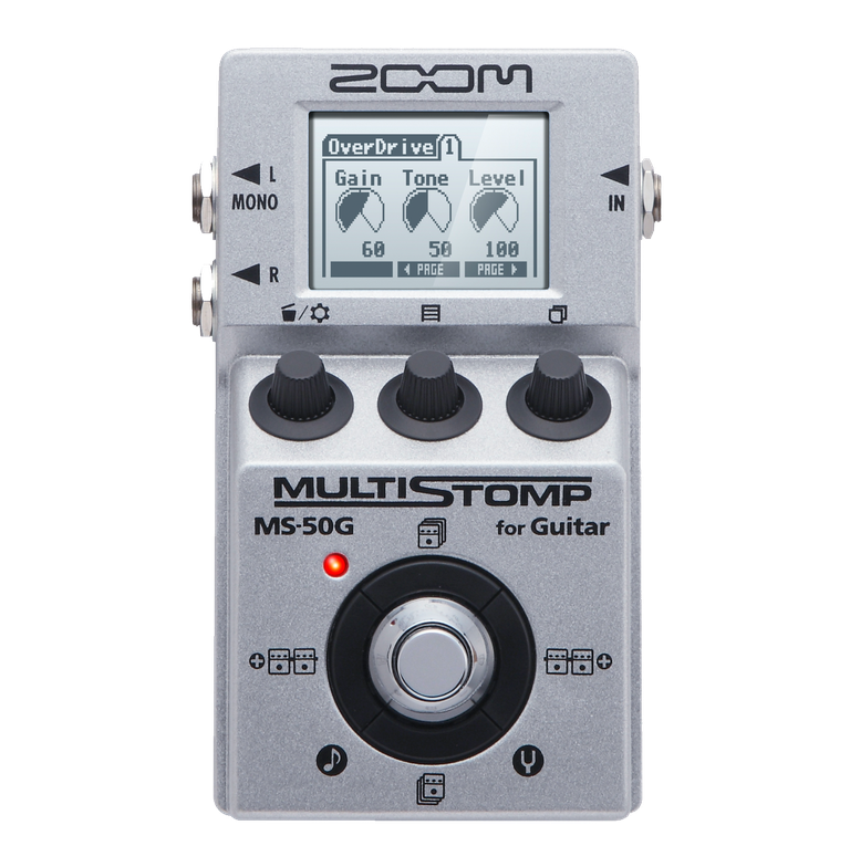 Zoom MS-50G+ MultiStomp for Guitar