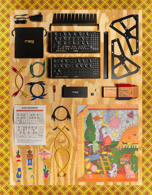 Moog Sound Studio: Mother 32 & DFAM Semi-Modular Synth Complete Analog Synthesis Studi Bundle