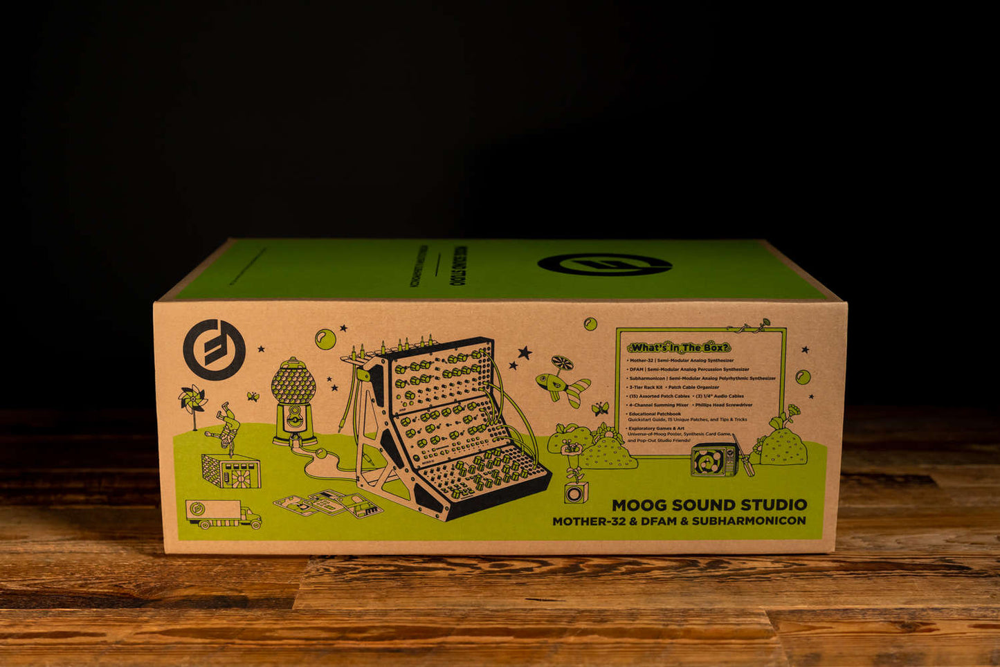 Moog Sound Studio 3: Subharmonicon, DFAM & Mother 32 Complete Analog Synthesis Studio Bundle