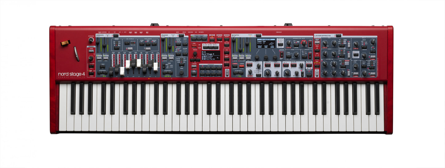 Nord Stage 4 88 - 73 - Compact Note Fully Weighted Triple Sensor Keybed