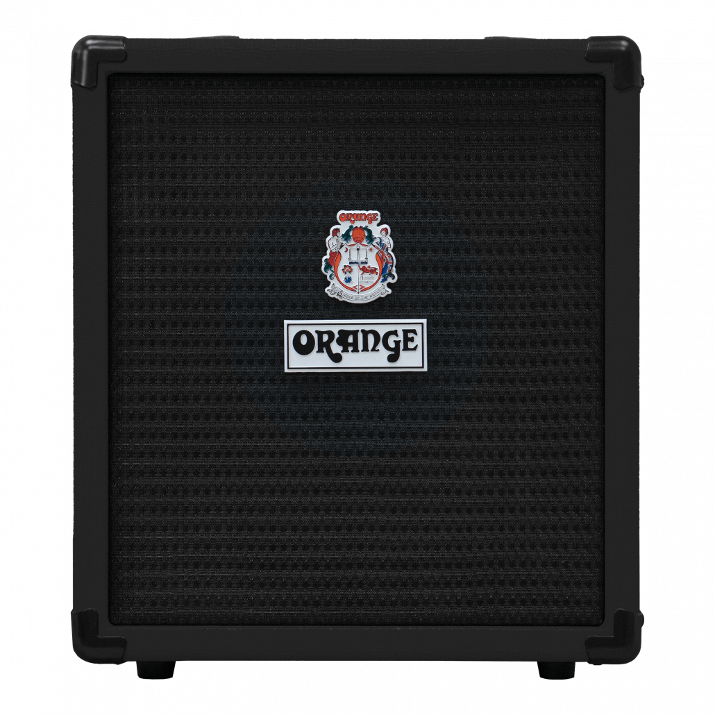 Orange D-CRUSH-BASS-25-BK