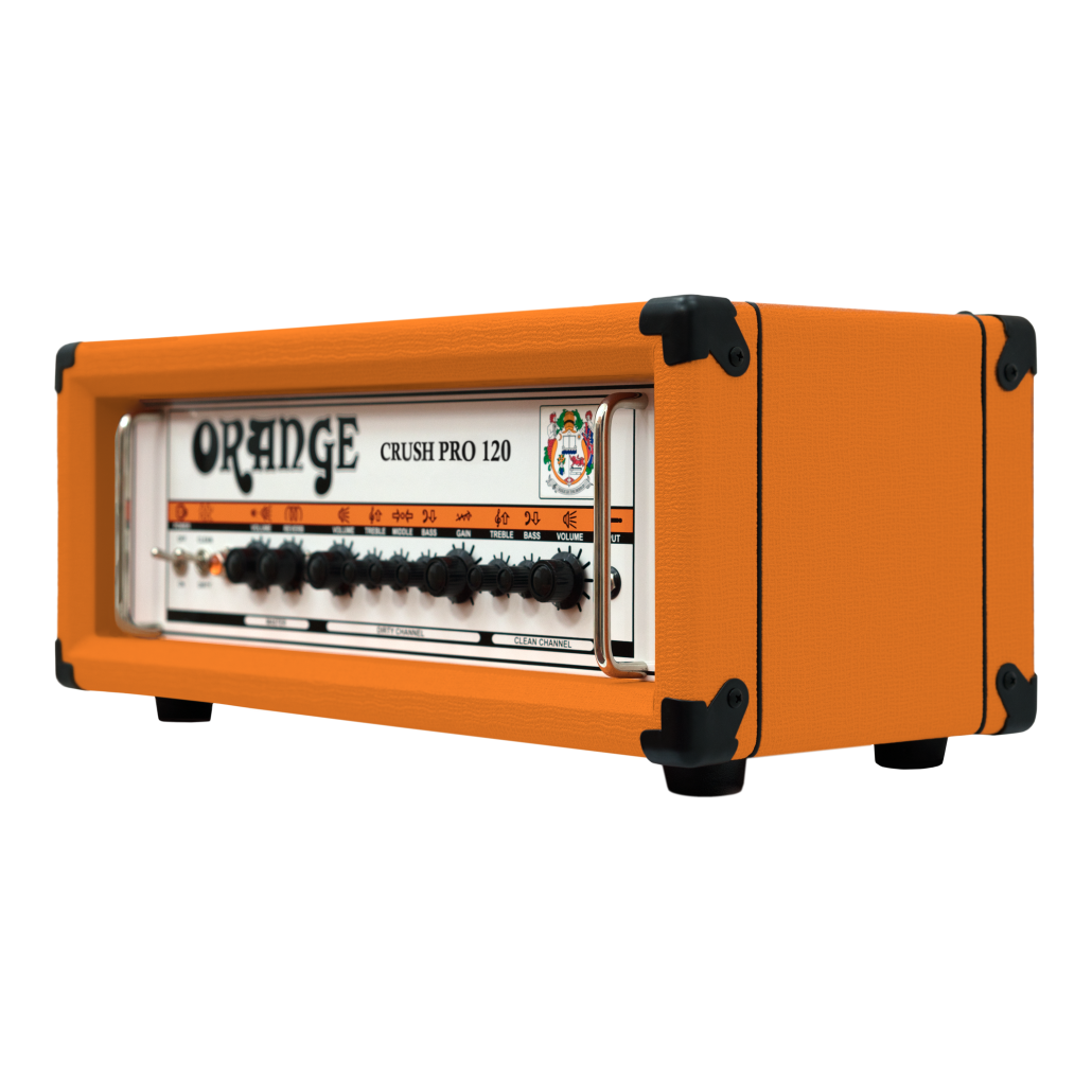 Orange D-CR-120-H 120w Twin Channel Solid State Guitar Amp Head With Digital Reverb & FX loop