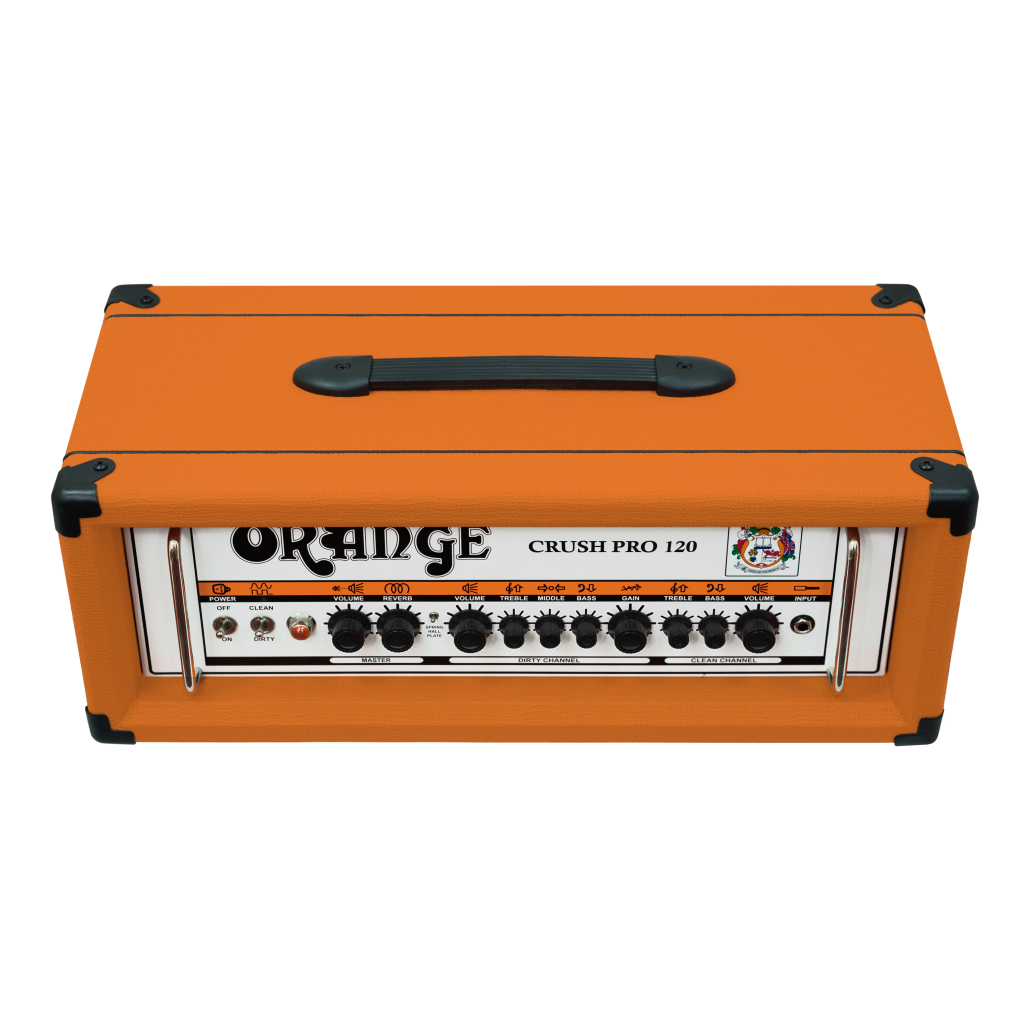 Orange D-CR-120-H 120w Twin Channel Solid State Guitar Amp Head With Digital Reverb & FX loop