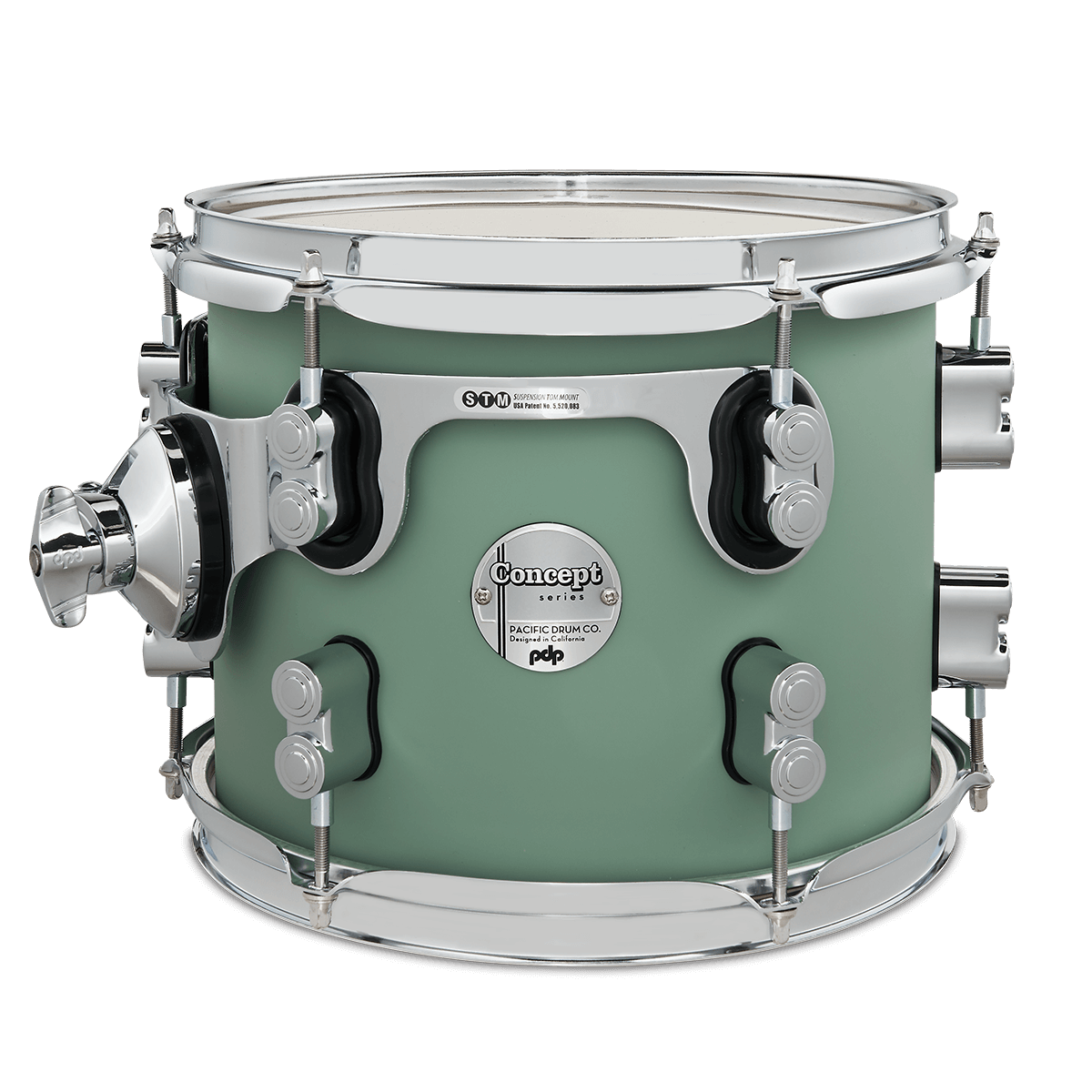 PDP PDCM2217SF Concept Maple Shell Pack 7-piece Satin Seafoam