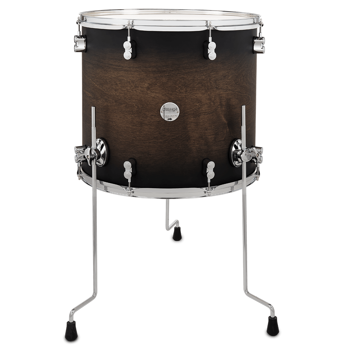 PDP PDCM2215SCB Concept Maple Shell Pack 5-piece Satin Charcoal Burst