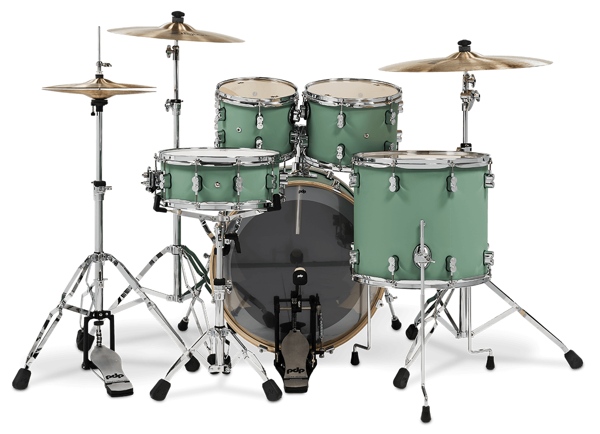 PDP PDCM2215SF Concept Maple 5-piece Shell Pack Satin Seafoam
