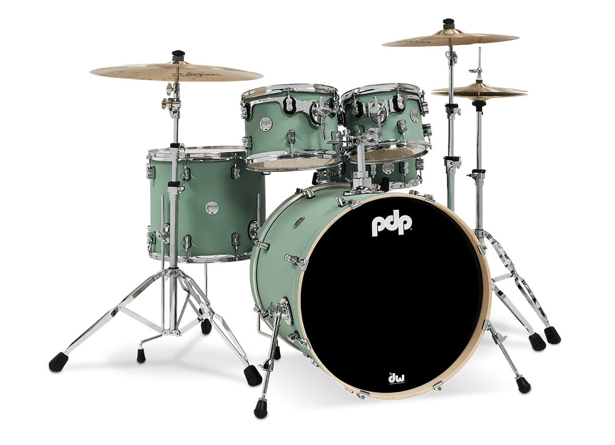 PDP PDCM2215SF Concept Maple 5-piece Shell Pack Satin Seafoam