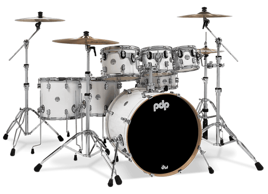 PDP PDCM2217PW Concept Maple Shell Pack 7-Piece Pearlescent White