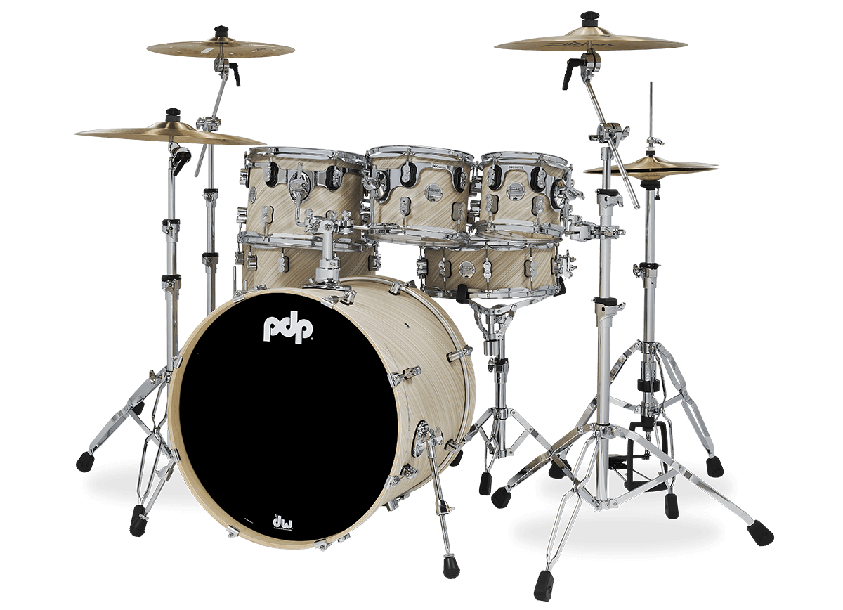 PDP PDCM2217TI Concept Maple Shell Pack 7-piece Twisted Ivory