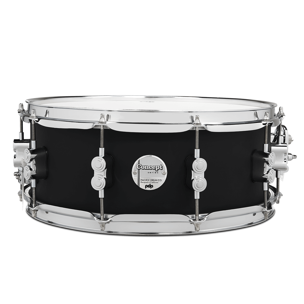 PDP PDCM2217SB Concept Maple Shell Pack 7-Piece Satin Black