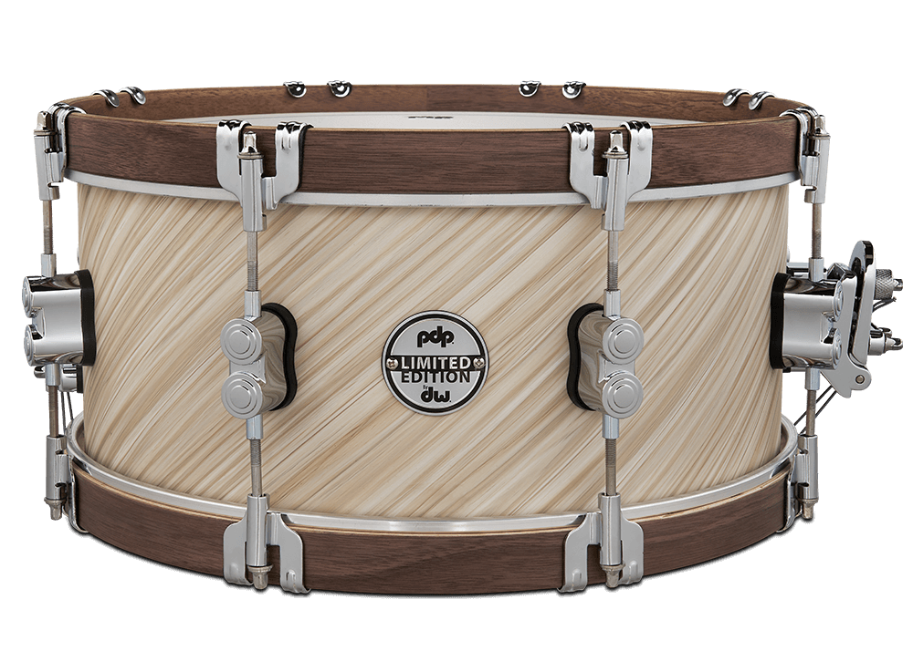 PDP PDLT6514SSTI Limited Edition Snare Drum 6.5 x 14 inch Twisted Ivory