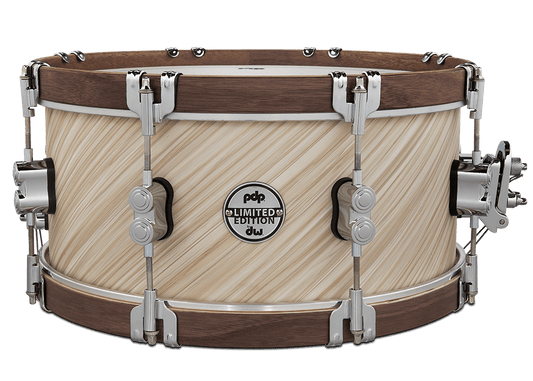 PDP PDLT6514SSTI Limited Edition Snare Drum 6.5 x 14 inch Twisted Ivory