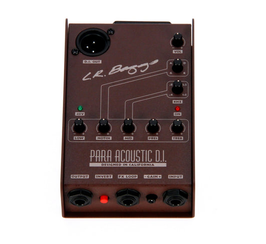 LR Baggs Para DI Acoustic Guitar Preamp / DI with 5-band EQ