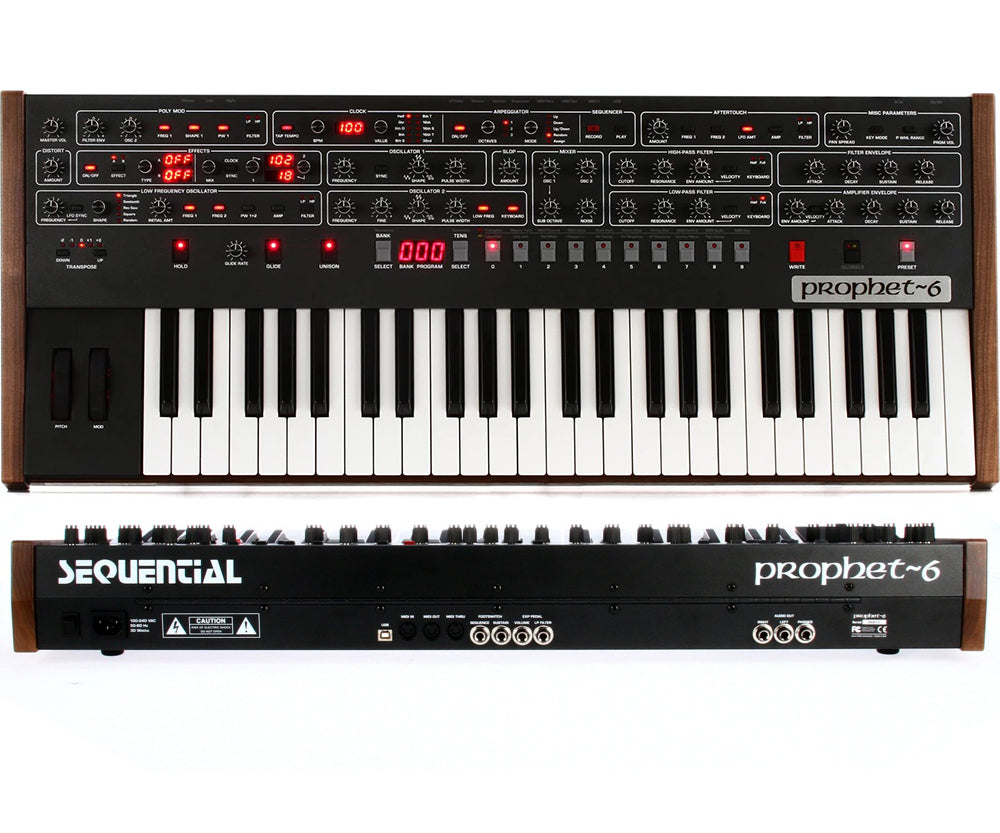 Sequential Prophet-6 6-Voice Polyphonic Analog Synthesizer