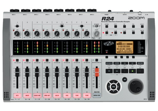Zoom R 24 Recorder Interface Controller Sampler
