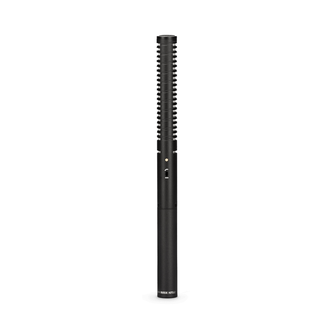 Rode NTG2
Dual-power Shotgun Microphone