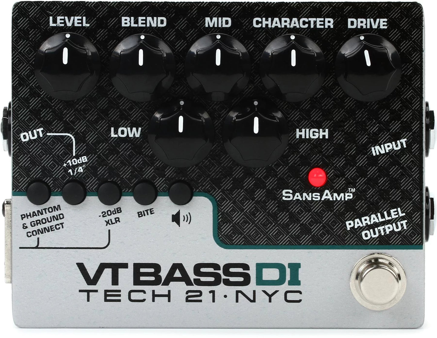 Tech 21 CS-VTB-DI SansAmp VT Bass DI Pedal