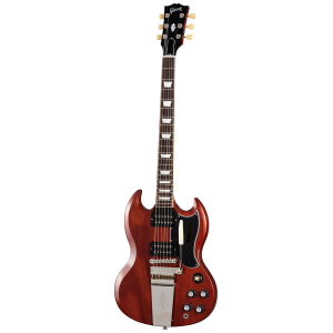 Gibson SG Standard '61 Faded Maestro Vibrola Electric Guitar - Vintage Cherry