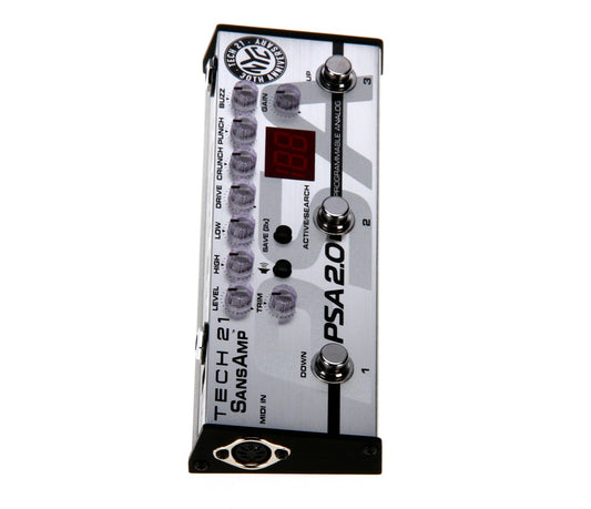 Tech 21 SansAmp PSA 2.0 Programmable Instrument Pre-amp Pedal