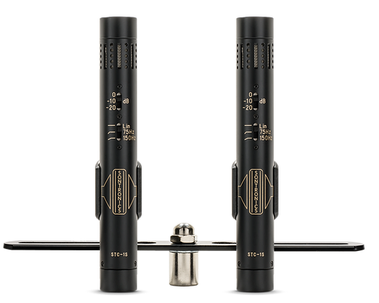Sontronics STC-1S Stereo Pair Of Small-Diaphragm Condenser Microphones Black
