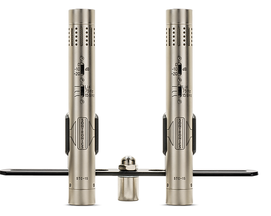 Sontronics STC-1S Stereo Pair Of Small-Diaphragm Condenser Microphones Black