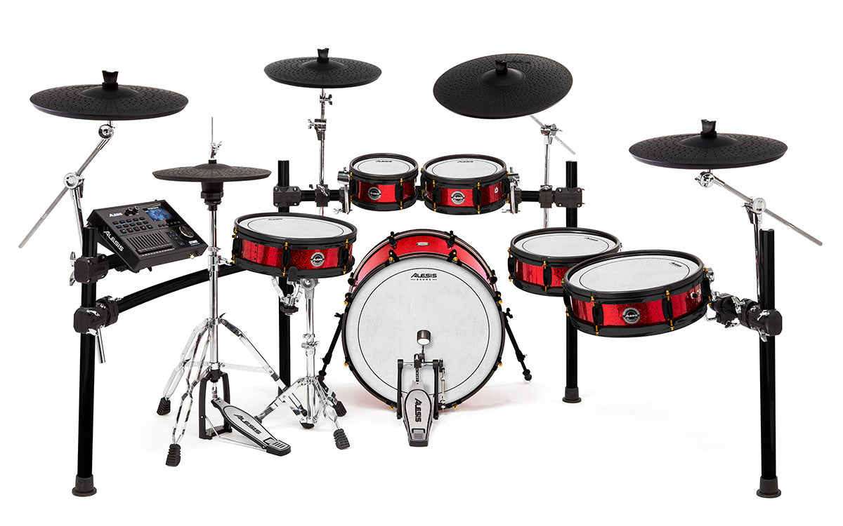 Alesis Strike Pro Special Edition Eleven-Piece Professional Electronic Drum Kit With Mesh Heads