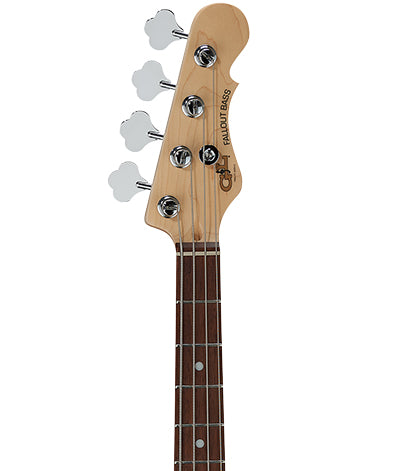 G&L Tribute Fallout Short Scale Bass Guitar - Jet Black