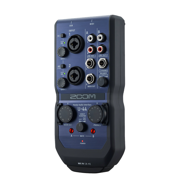 Zoom U-44 HANDY AUDIO INTERFACE