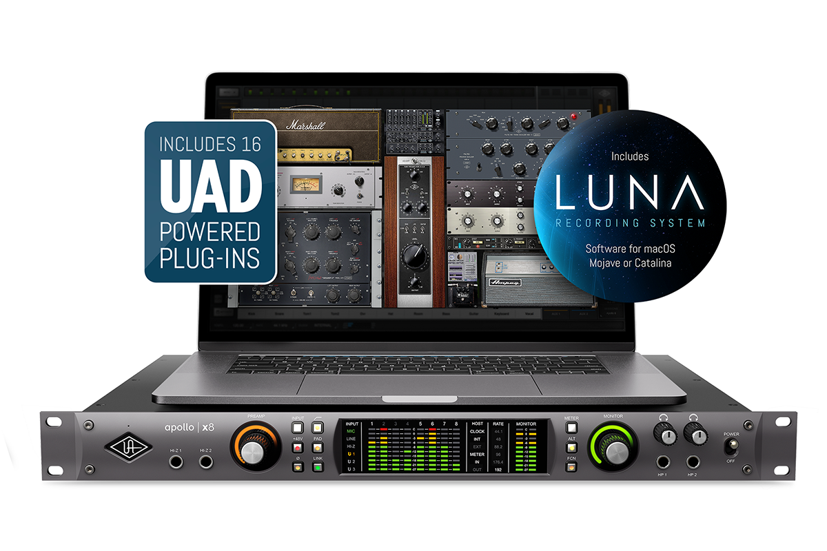 Universal Audio Apollo x8 (Rack/Mac/Win/TB3)