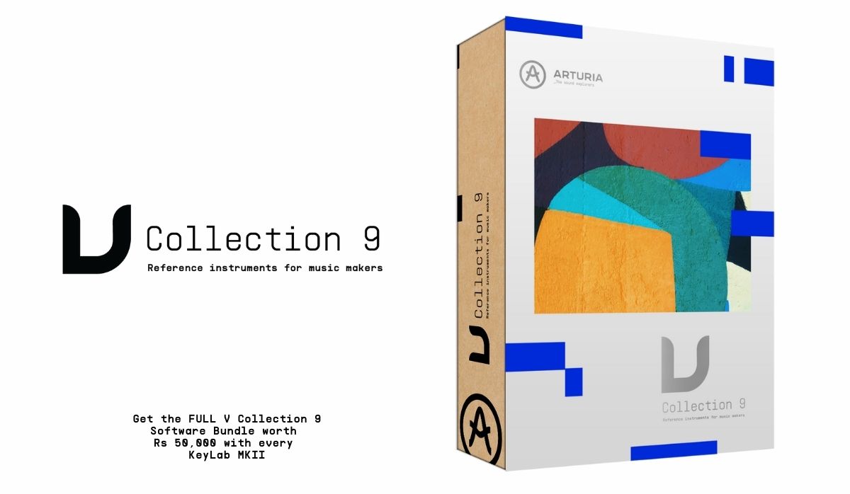 Arturia KeyLab 49 MkII Black Edition + V Collection 9 Software Bundle