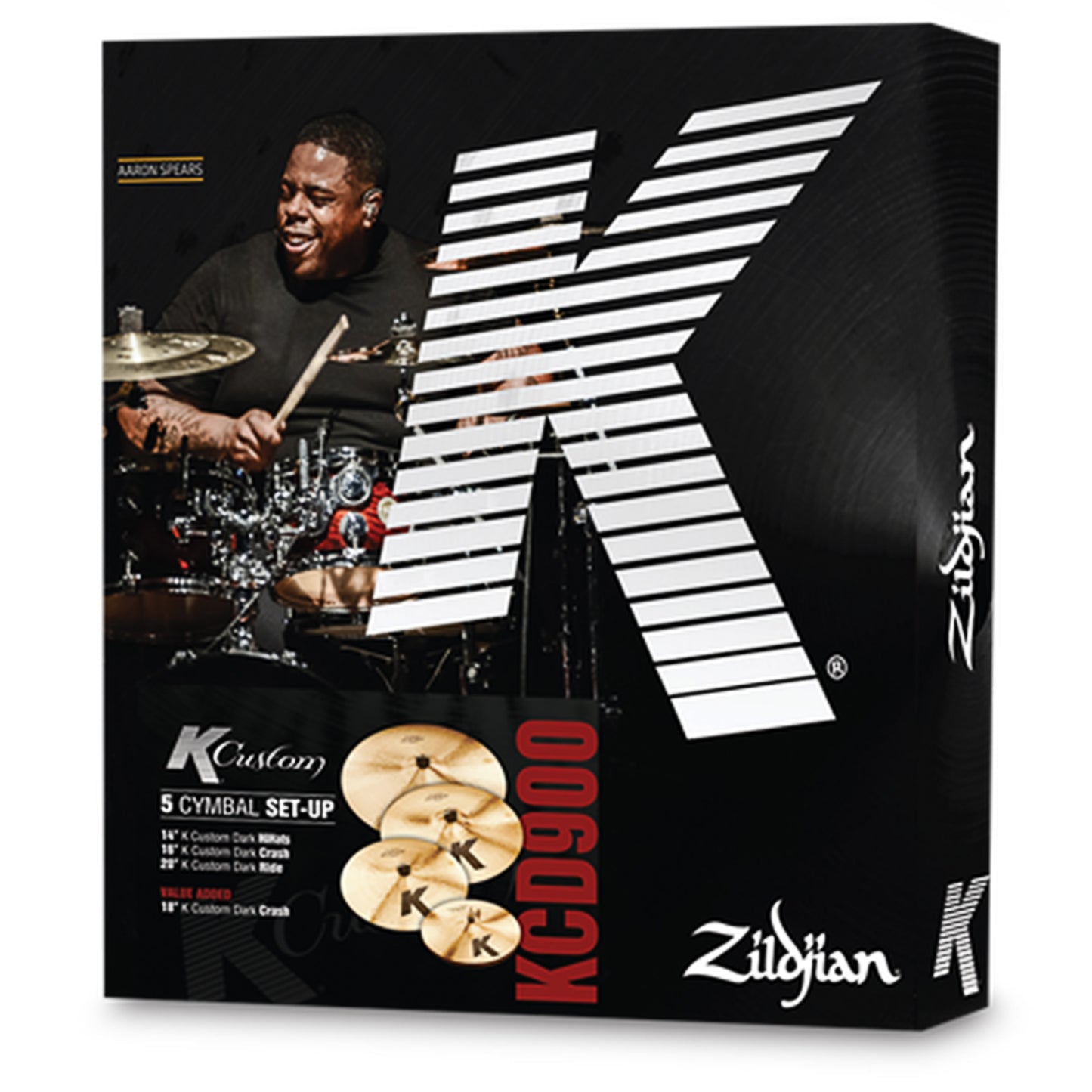 Zildjian KCD900 K Custom Dark Cymbal Set