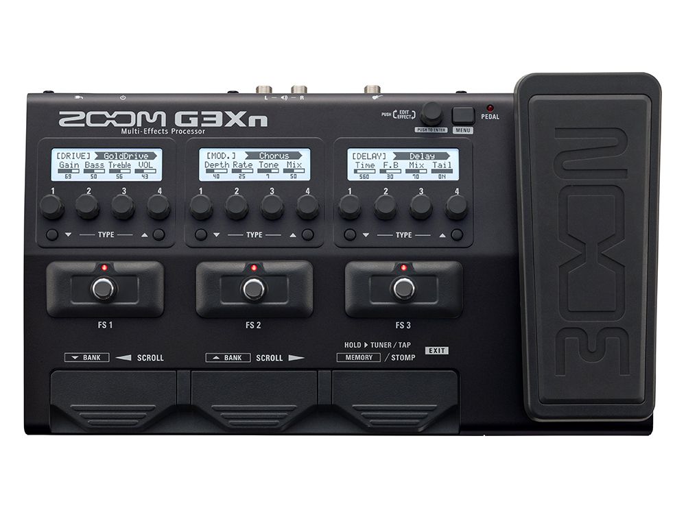 Zoom G3Xn Guitar Effects & AMP Simulator With Adaptor