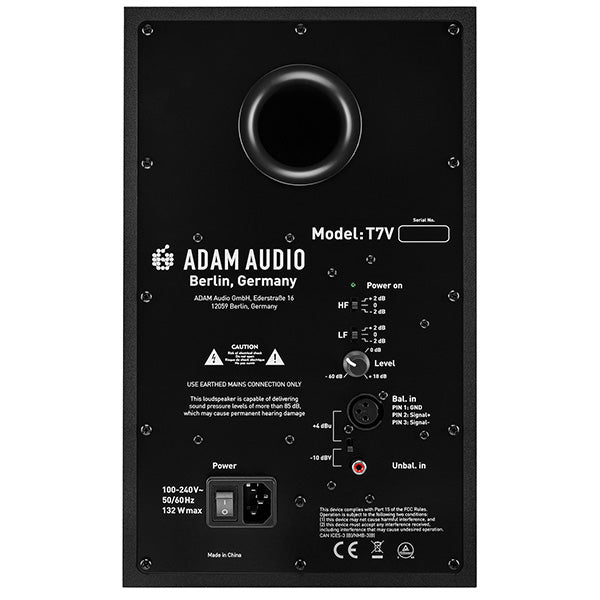 Adam Audio T7V Studio Monitor Pair