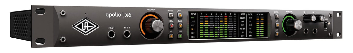 Universal Audio Apollo x6 | Thunderbolt Audio Interface