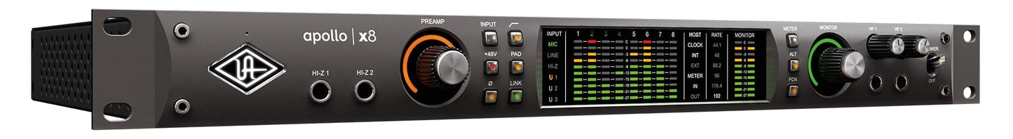 Universal Audio Apollo x8 (Rack/Mac/Win/TB3)