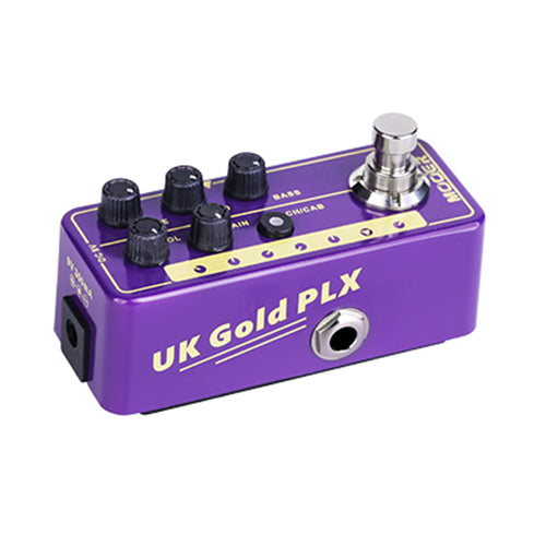 Mooer UK Gold PLX Based on Marshall Plexi 50