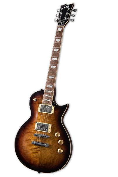 ESP EC256FM DBSB ESPG002 6 String Electric Guitar - Dark Brown Sunburst