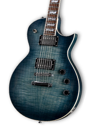 ESP EC256FM CB ESPG003 6 String Electric Guitar - Cobalt Blue