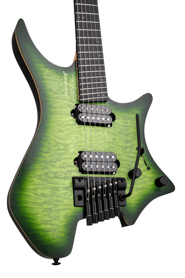 Strandberg Boden Prog NX 6 Earth Green Headless Guitar
