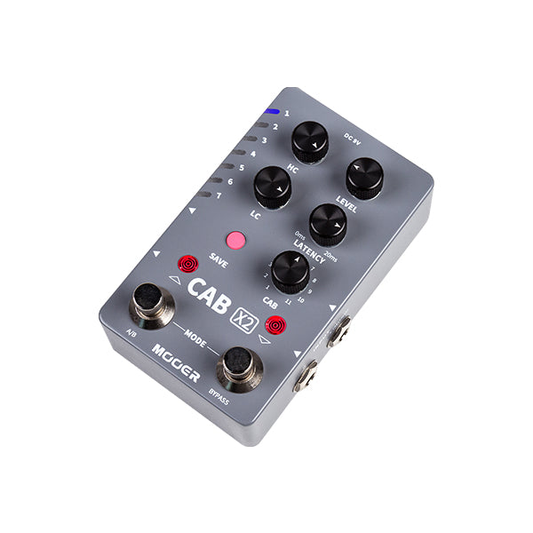 Mooer Cab X2 Stereo Cabinet Simulation Pedal