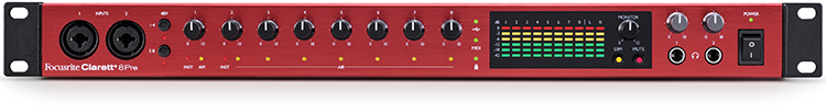 Focusrite Clarett+ 8 Pre USB Powerful Studio-Grade 18-IN / 20-OUT Audio Interface