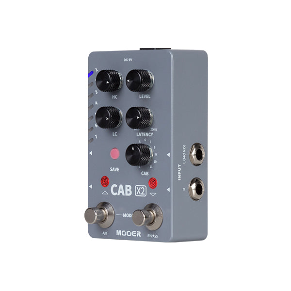 Mooer Cab X2 Stereo Cabinet Simulation Pedal