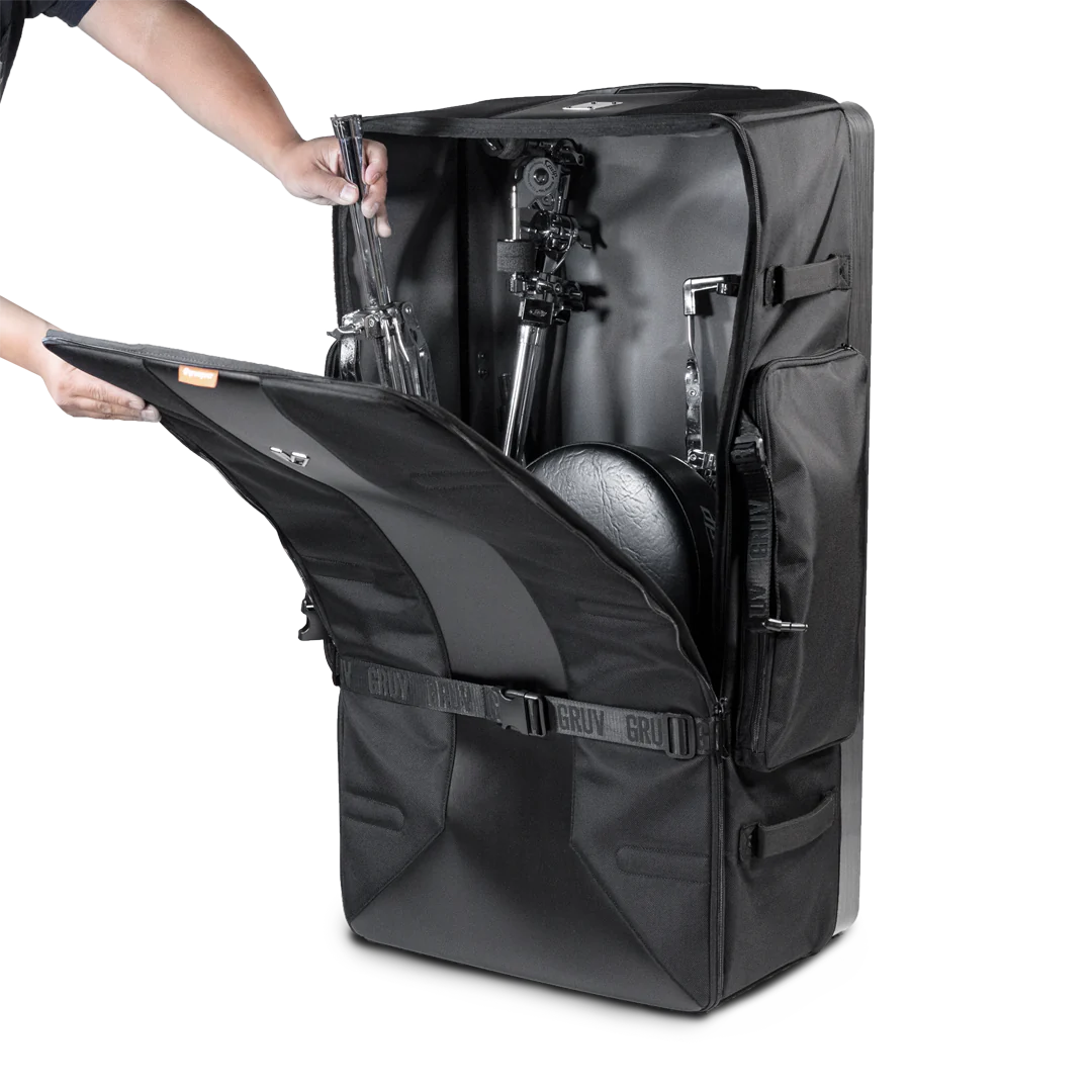 gruv gear cymbal bag Gruv Gear VHDW-19X36-BLK VELOC Hardware Bag 19x36x10" – Jubal Store
