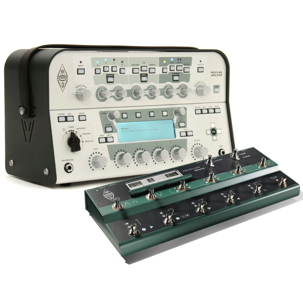 Kemper Profiler Head + Profiler Remote – White