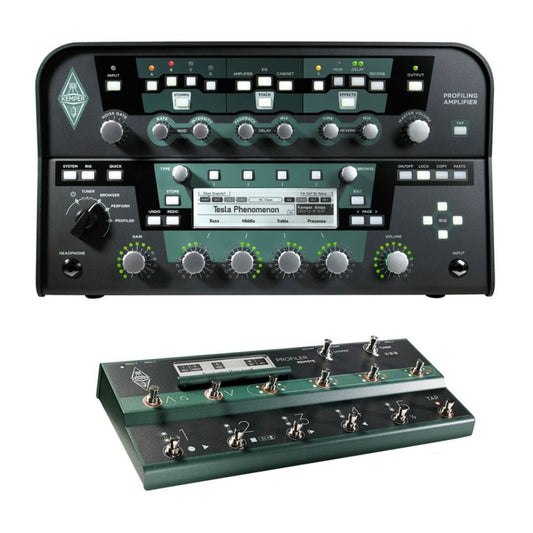 Kemper Profiler Head + Profiler Remote – Black